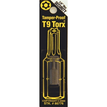 Best Way Tools T9 Tmpr Security Bit 86776 (Best Multi Purpose Drill Bits)