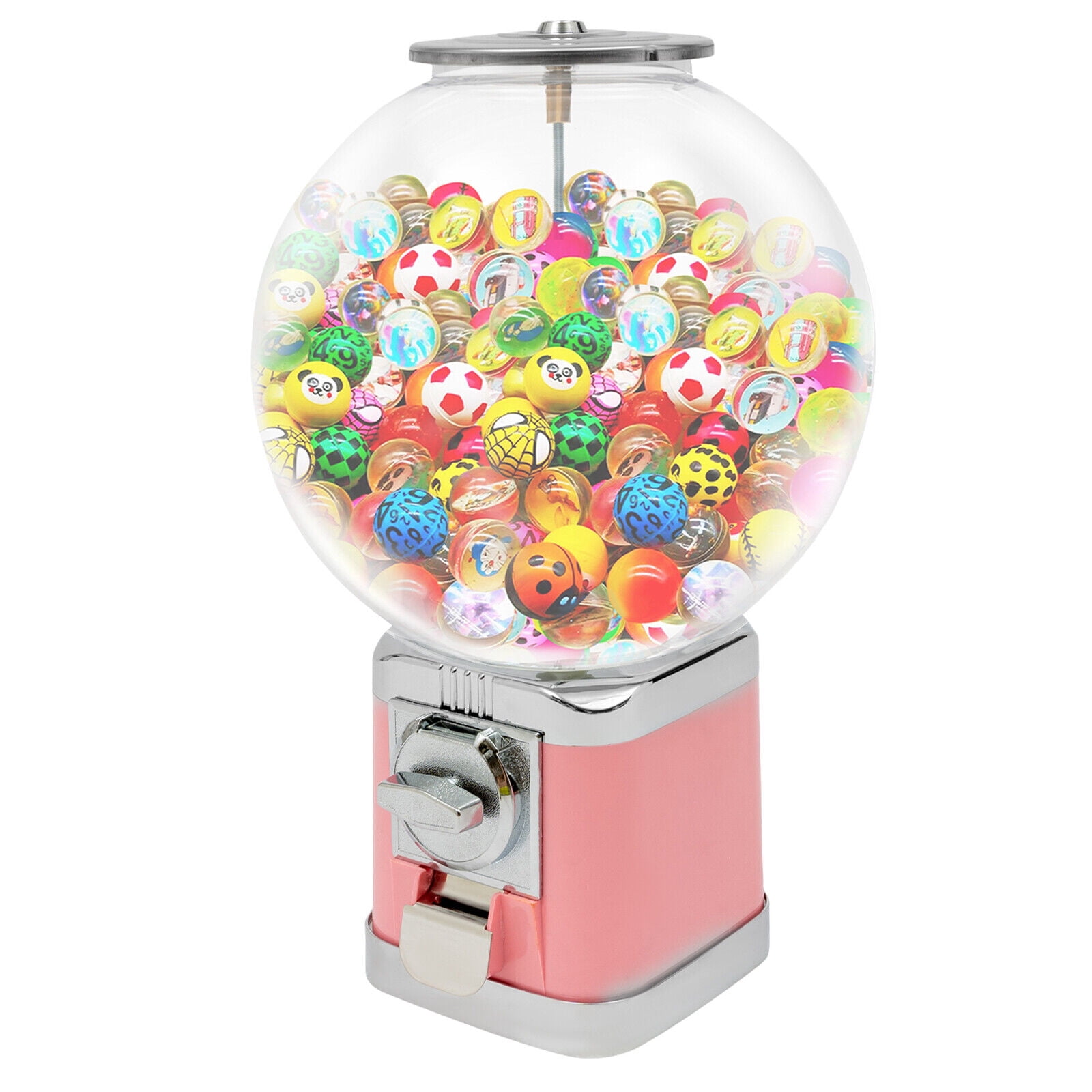 Gumball Machine Coin Bank Big Capsule Toys Candy Dispenser Vending Machine
