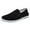 Black, variant on Gvdentm Sneakers for Men Wide Wide Width Sneakers PU Work Shoes for Men Non Slip Hiking Mens Tennis Shoes Black,10.5