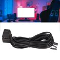 thumbnail image 1 of Power Supply Control Adapter Cable, Desktop Computer Power Switch Power Supply Control Adapter Cable Blue Switch Backlit External PC Power Button, 1 of 7