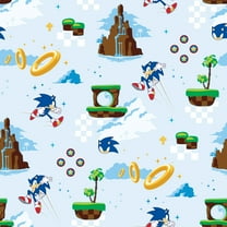 RoomMates Sonic The Hedgehog Green Hill Zone Peel and Stick Wallpaper