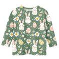 thumbnail image 3 of Eres Más Que una Camisa de Puntuación de Prueba Linda Impresión de Pascua 3/4 Manga Cuello Redondo para Niños, Camisas de Manga Larga de Niños Suaves Tamaño 12-14 Juventud para el Ocio Diario, 3 of 7