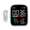 thumbnail image 2 of PM2.5 CO2 HCHO TVOC Monitor, Detector De Aire Sensor NDIR Inteligente 0-1000μg/m³ ABS Para El Hogar, 2 of 7