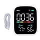 thumbnail image 2 of PM2.5 CO2 HCHO TVOC Monitor, Detector De Aire Sensor NDIR Inteligente 0-1000μg/m³ ABS Para El Hogar, 2 of 7