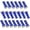 Ice blue, variant on 20pcs T5 74 Instrument Cluster Gauge Dash LED Bulb light 17 57 37 73 (Ice blue)