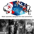 thumbnail image 4 of Langgg Christmas Themed Face Mask Dustproof Breathable Printing Mask with Elastic Ear Band Type 10, 4 of 6