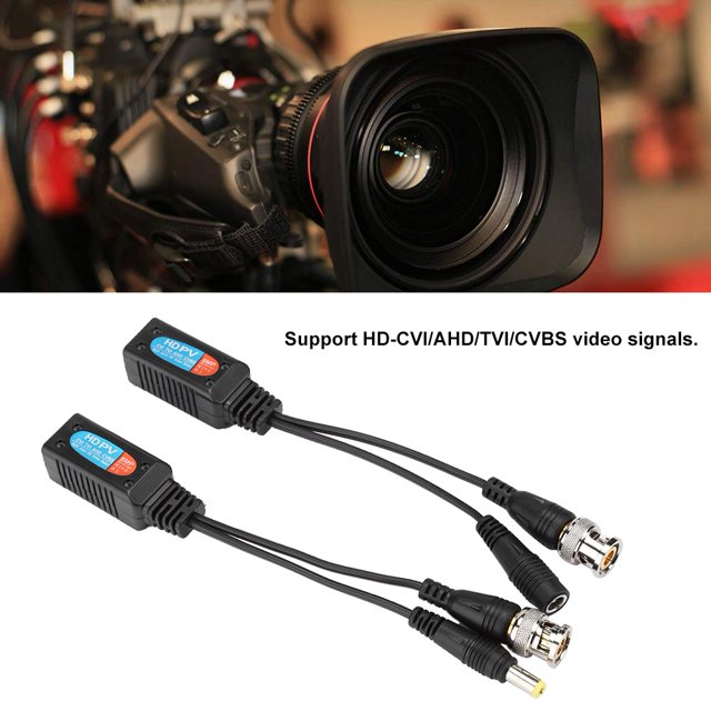 Coaxante A Ethernet Adaptador, Transceptor Balun Coax A Ethernet Coaxa A Los Adaptadores de Ethernet Balun Video Potence Balun Par Transmisor