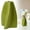 Green, variant on Plastics Flower Vase, Green Textured Decorative Floral Vase, Elegant Bud Vase for Artificial Bouquet Arrangement, Flower Vase For Family Wedding Room Dining Table Home Decor, 4.4*6.7 in