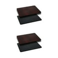 thumbnail image 3 of 2 PACK 30'' x 60" Rectangular Restaurant Table Top with Black or Mahogany Reversible Laminate Top, 3 of 3