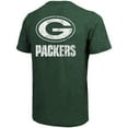 thumbnail image 3 of Green Bay Packers Majestic Threads Tri-Blend Pocket T-Shirt - Heathered Green, 3 of 3