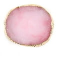 thumbnail image 3 of EHJRE Gold Edge Imitation Agate Palette Display Pad Coaster Cup Mat Ornament Pink, 3 of 9