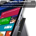 thumbnail image 3 of Adaptateur de Charge USB C, Indicateur de Charge Protection de Charge Compact Portable Connexion à USB C Adaptateur PD 65W Noir pour Ordinateur Portable, 3 of 7