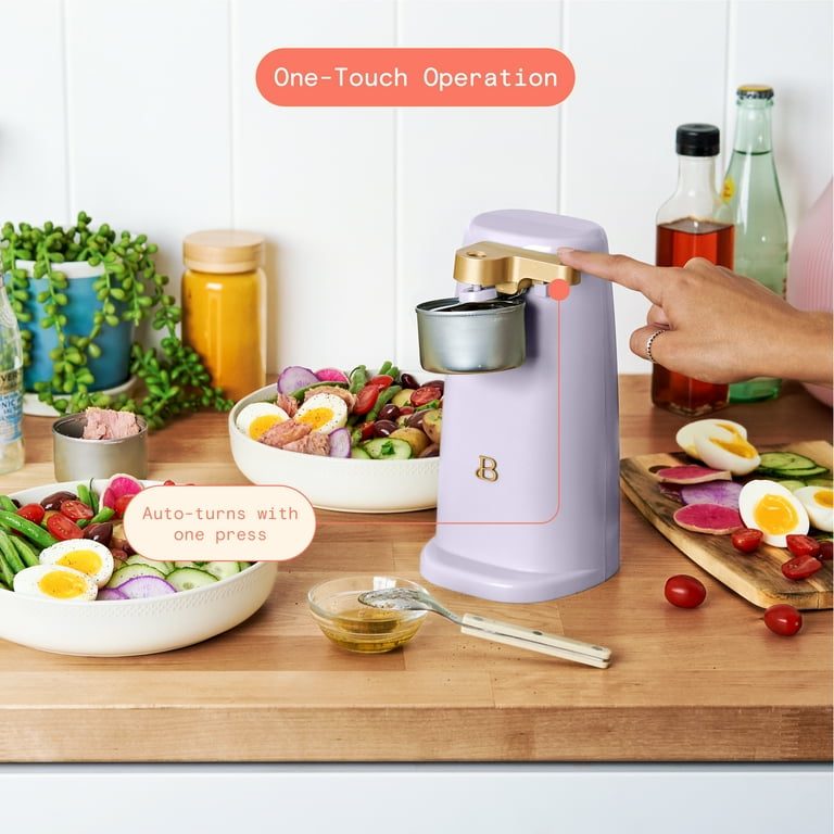 Beautiful Easy-Prep Electric Can Opener, Lavender by Drew