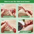 thumbnail image 3 of Handheld Seed Spreader Sowing Seed Dispneser Small Seed Planter Tool for Planting Yard Garden Supplies, 3 of 5
