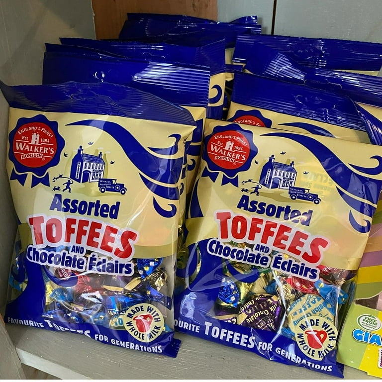 chococoღ 様　❺40包　⑥30包 パウチ Walkers Nonsuch Assorted Toffees and Chocolate Eclairs 150g