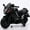 Black, variant on Xuanlur 24V Electric Motorcycle for Kids, Kids Motorcycle with Training Wheels, LED Light Up Wheels, Dual 390 Motors, Speed Up to 7 mph, Bluetooth Music, Ride On Toy for Kids 3-8 Years Old, Pink