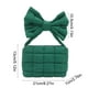 thumbnail image 3 of pstuiky Bolso bandolera de mujer con lazo plisado, bolso de hombro, color liso, 3 of 6