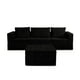 thumbnail image 2 of SALA CALIFORNIA CHENILLE BLACK, 2 of 2