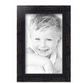 thumbnail image 2 of ArtToFrames 7" x 11" Distressed Black Picture Frame, 7x11 inch Black Wood Poster Frame (WOM-4592), 4 Pack, 2 of 7