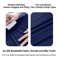 thumbnail image 4 of YanHoo Big and Tall Shirts for Men Quick Dry Moisture Wicking Workout T-Shirts Short Sleeve Crewneck Tshirt Oversized Solid Color Running Tee, 4 of 7