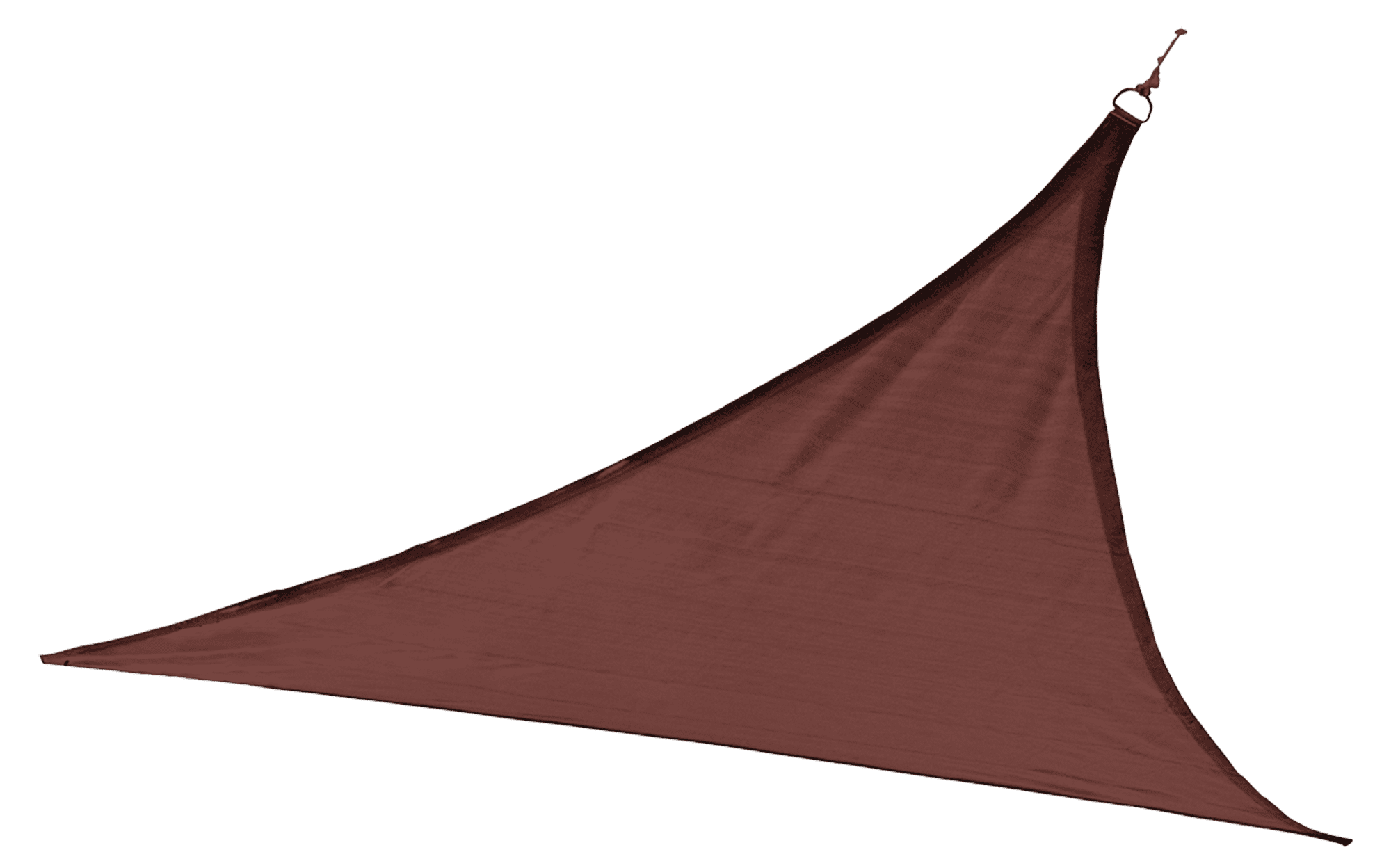 New Coolaroo Ultra COMMERCIAL GRADE SHADE SAIL 9'10" Triangle Terracotta 