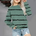 thumbnail image 2 of Elainilye Fashion Toddler Girls Crewneck Oversized Sweatshirt Kids Long Sleeve Pullover Tops Sizes 1-12Y,Green, 2 of 5