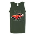 thumbnail image 2 of Wild Bobby, Ford '76 Gran Torino Vintage Car Cars and Trucks Mens Graphic Tank Top, Forest Green, 2XL, 2 of 3