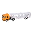 thumbnail image 4 of Vehículos de construcción de juguetes de grúa Tractor en miniatura Ingeniería Ingeniería de camiones de camión plano de juguete para niños suministros Amarillo, 4 of 8