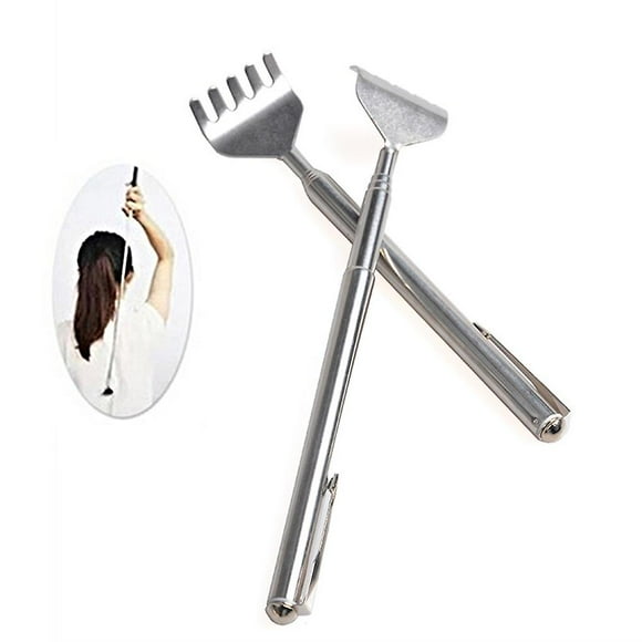 2 Pcs Retractable Back Scratcher Telescopic Back Scratcher Extendable Back Scratcher