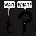 thumbnail image 3 of CafePress - Wait, What? Dark T Shirt - Men's Classic Graphic Cotton T-Shirt, 3 of 4