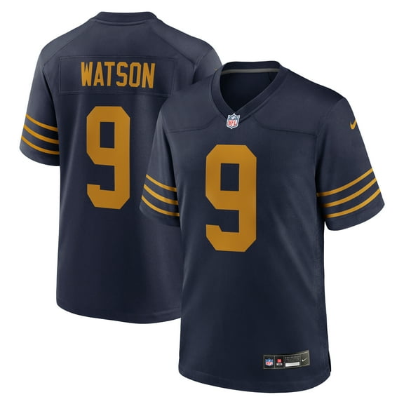Men's Nike Christian Watson Navy Green Bay Packers The 1923 Classic Game Jersey