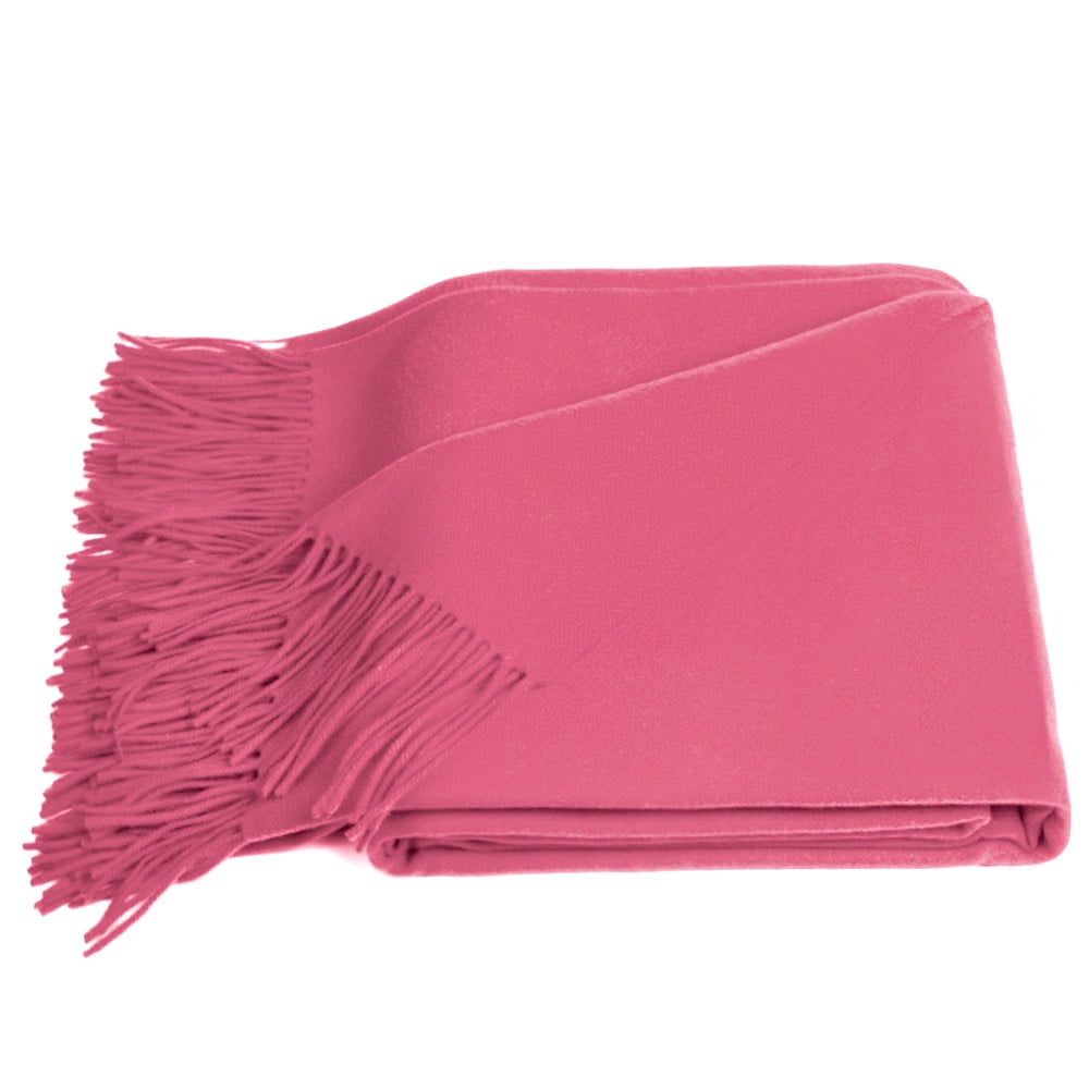 Coral Cay Wool and Cashmere Throw Blanket Soft Blanket for Couch 50х70