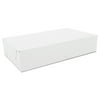 SCT Two-Piece Sausage & Meat-Patty Boxes, Paperboard, 12x7x2 1/2, White, 100/CT -SCH1701