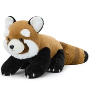 Tezituor 31 Red Panda Stuffed Animal Giant Stuffed Panda Plush Toy