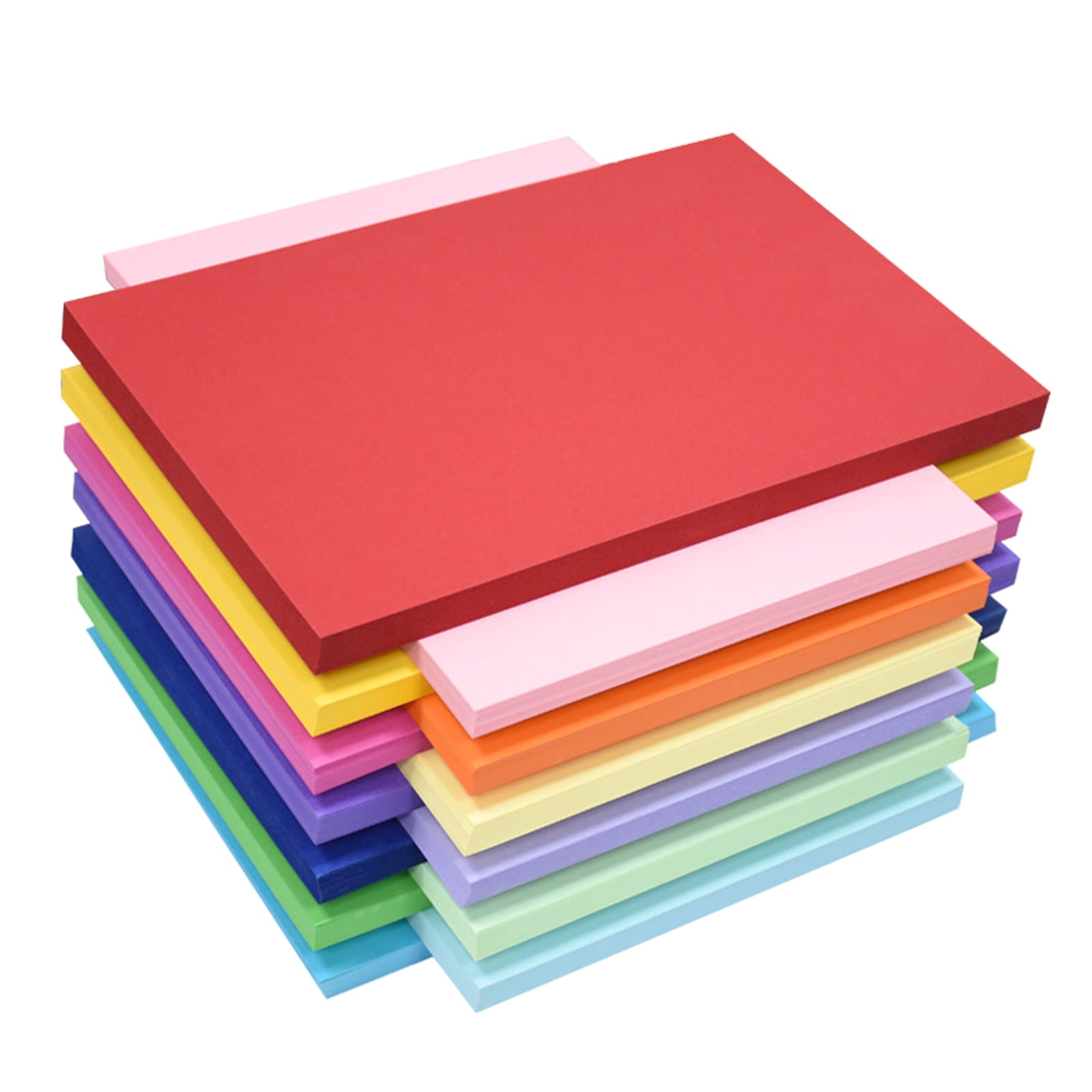 50 Sheets Colorful 8K Folding Paper Double Sided for Art Craft, DIY Arts, School, Coloured Paper, Handmade Folding Paper