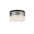 thumbnail image 1 of Elegant Lighting Sydney 26" 8 Light Royal Crystal Flush Mount, 1 of 9