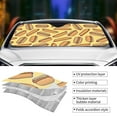 thumbnail image 3 of Yiaed Hot Dogs Print Car Windshield Sunshade Front Auto Car Front Window Sun Shade Foldable Sun Visor Shield Cover Auto Accessories for Sedan SUV Truck-Medium, 3 of 5