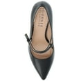 thumbnail image 5 of Journee Womens Sidney Narrow Width Pointed Toe Mid Heel Pumps, 5 of 10