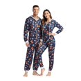 thumbnail image 1 of Pijama de Navidad para hombre y mujer, ropa de dormir con estampado bonito, para vacaciones familiares, Año Nuevo, 1 of 4