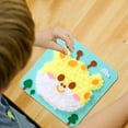 thumbnail image 3 of Arts & Crafts DIY Embroidery Doll Set Kids Sewing Kit Cartoon Animal Projects Hands On Activities Yarn Board Stickers Crafts 1pc, 3 of 3