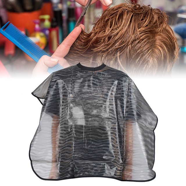 Waterproof Hair Salon Hair Dyeing Haircut Shawl, Professional Waterproof Shawl, Waterproof Hair Dyeing Shawl, with Anti Static Soft Material Durable in Use for Hair Cutting Dyeing