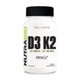 thumbnail image 1 of Suplemento NutraBio de vitamina D3 K2 5000 UI 180 mcg 60 cápsulas, 1 of 8