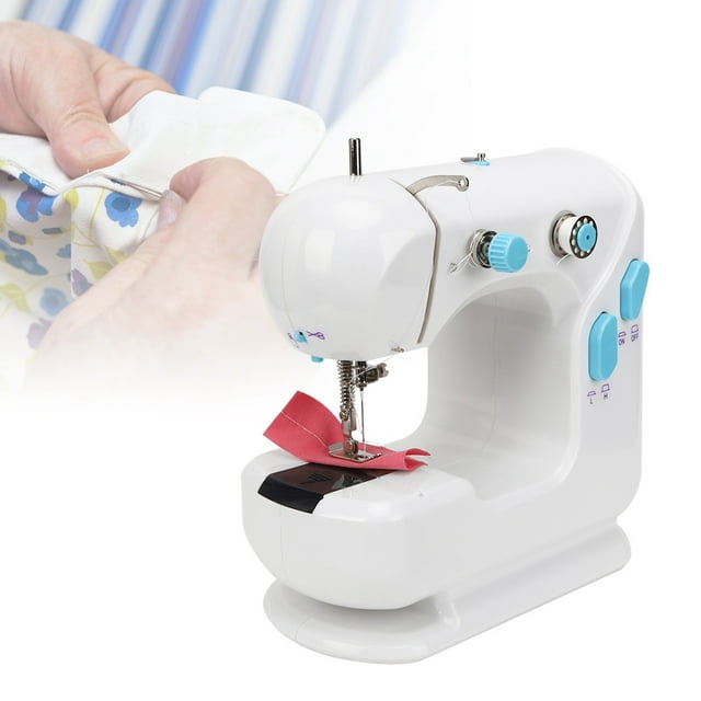 9Pcs Sewing Equipment Set, Sewing Supplies Sewing Machine, Lightweight Mini Sewing Machine, Portable Electric Sewing Machine For Home For Clothing Studio USflat Plug