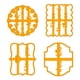 thumbnail image 2 of Wosthever Molde de galletas para cocinar, molde de forma de galleta de plástico, máquina para hornear en la cocina con máquina para hornear en Cocina y Comedor 4 in 1, 2 of 6
