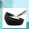 thumbnail image 4 of facefd Saxophone Bracelets en Cuir Imperméable Résistant aux Rayures Sangle de Saxophone Léger Résistant aux Chocs Ceinture Rouge Noir, 4 of 6