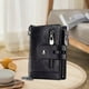 thumbnail image 3 of Carteras plegables suaves de cuero para hombres Monedero Negro SM SunniMix Cartera de bloqueo RFID, 3 of 7
