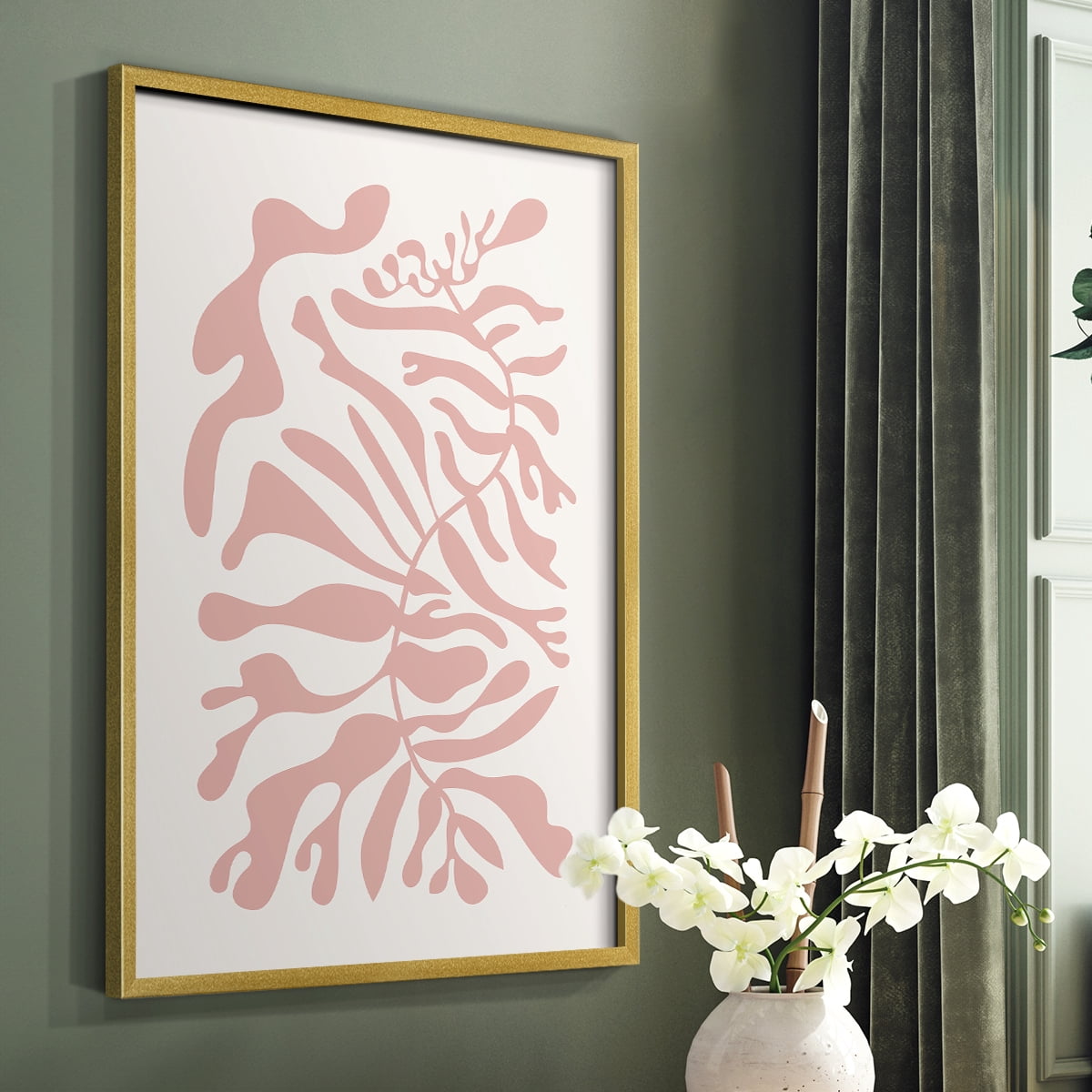 Matisse LVII Framed Print - Solid Wood