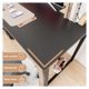 thumbnail image 4 of XPOPR 48 Inch Computer Office Desk Modern Simple Style Writing Study Work PC Table for Home Bedroom - Modern Black, 4 of 5