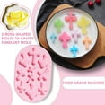 thumbnail image 3 of Advancent Molde de silicona para Fondant de 10 cavidades, molde reutilizable para galletas de Chocolate y dulces, moldes artesanales, accesorio Type6 NO6, 3 of 6