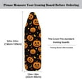 thumbnail image 5 of Kuiaobaty Pumpkin Moon Star Ironing Board Covers Fits Standard Size Iron Board Protector Washable Soft Fabric Cozy Nose Pocket for Halloween Decor, 55" x 16", 5 of 5